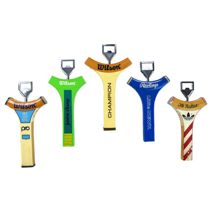 Racquet Inc -  Antique Wooden Tennis Racquet Neck Bottle Opener