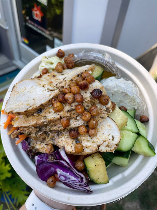 Meal Prep- Greek bowl with chicken