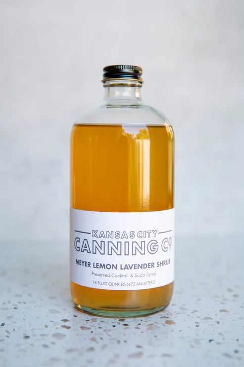 Kansas City Canning Co- Meyer Lemon Lavender Shrub