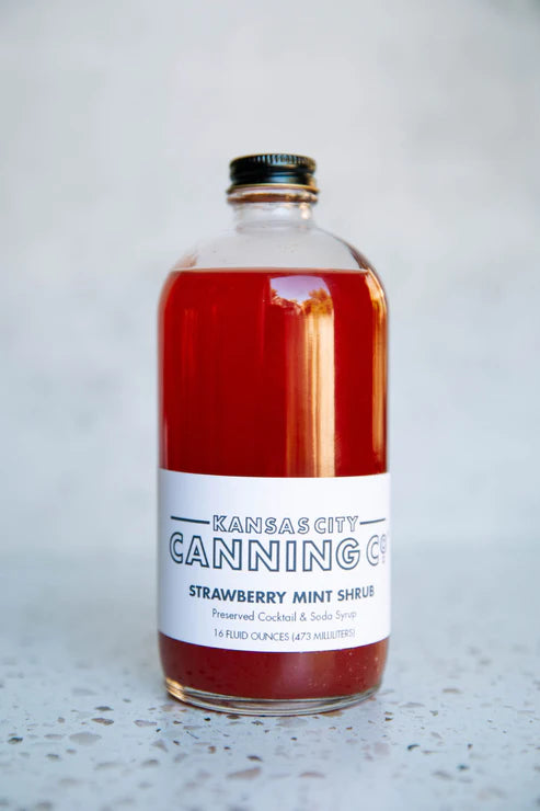 Kansas City Canning Co- Strawberry Mint Shrub