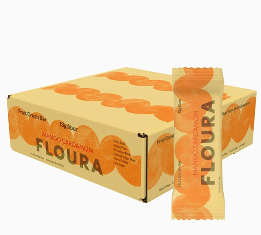 Floura & Co - Mango Cardamom Fruit Crush Bar