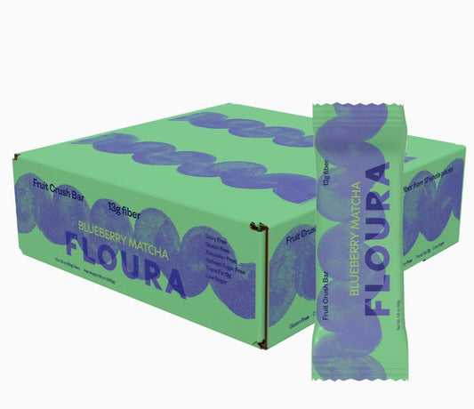 Floura & Co - Blueberry Matcha Fruit Crush Bar