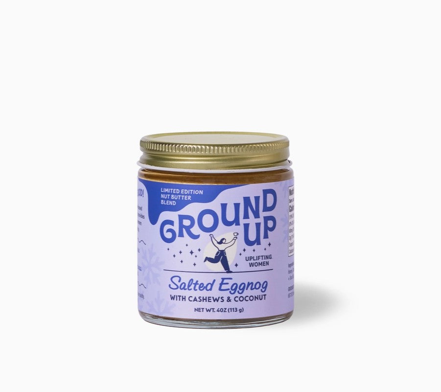 Ground Up Nut Butter - Salted Eggnog & Cashew Coconut Butter