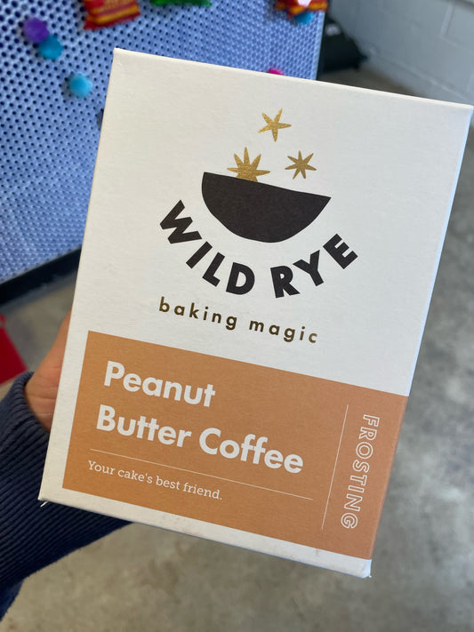 Wild Rye- Peanut Butter Coffee Frosting