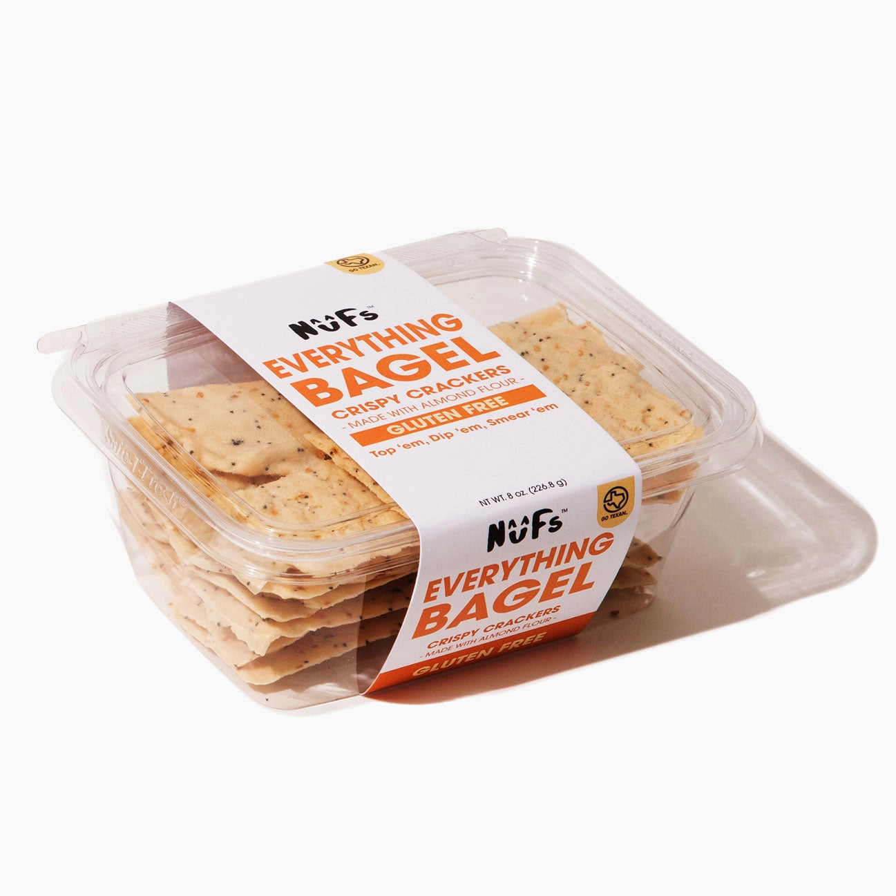 Nuf's everything bagel cracker