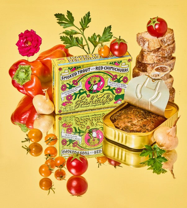 Fishwife - Smoked Trout with Red Chimichurri