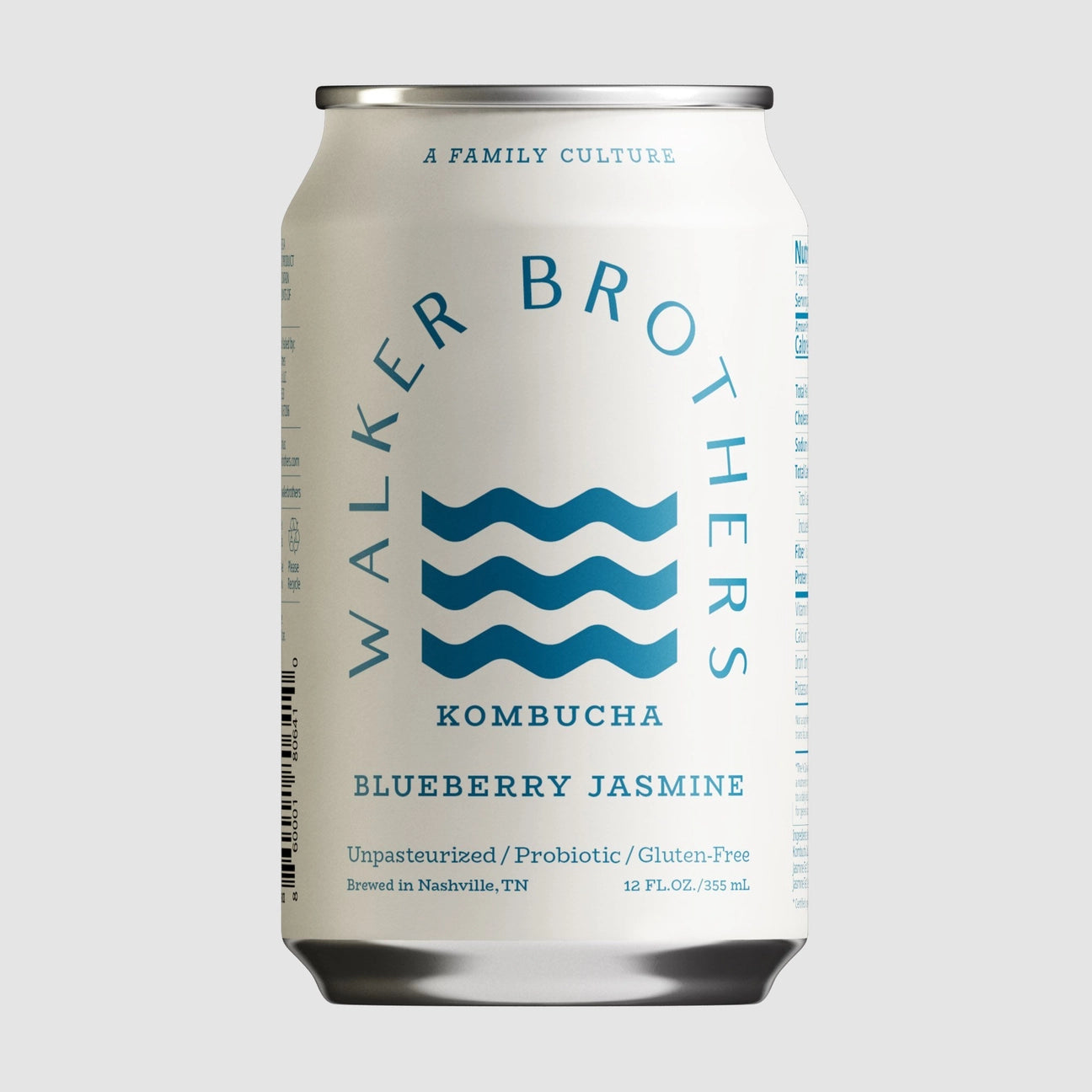 Walker Brothers- Blueberry jasmine kombucha