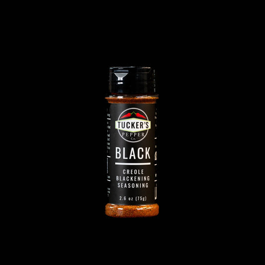 Tucker's Pepper Co.- BLACK seasoning blend